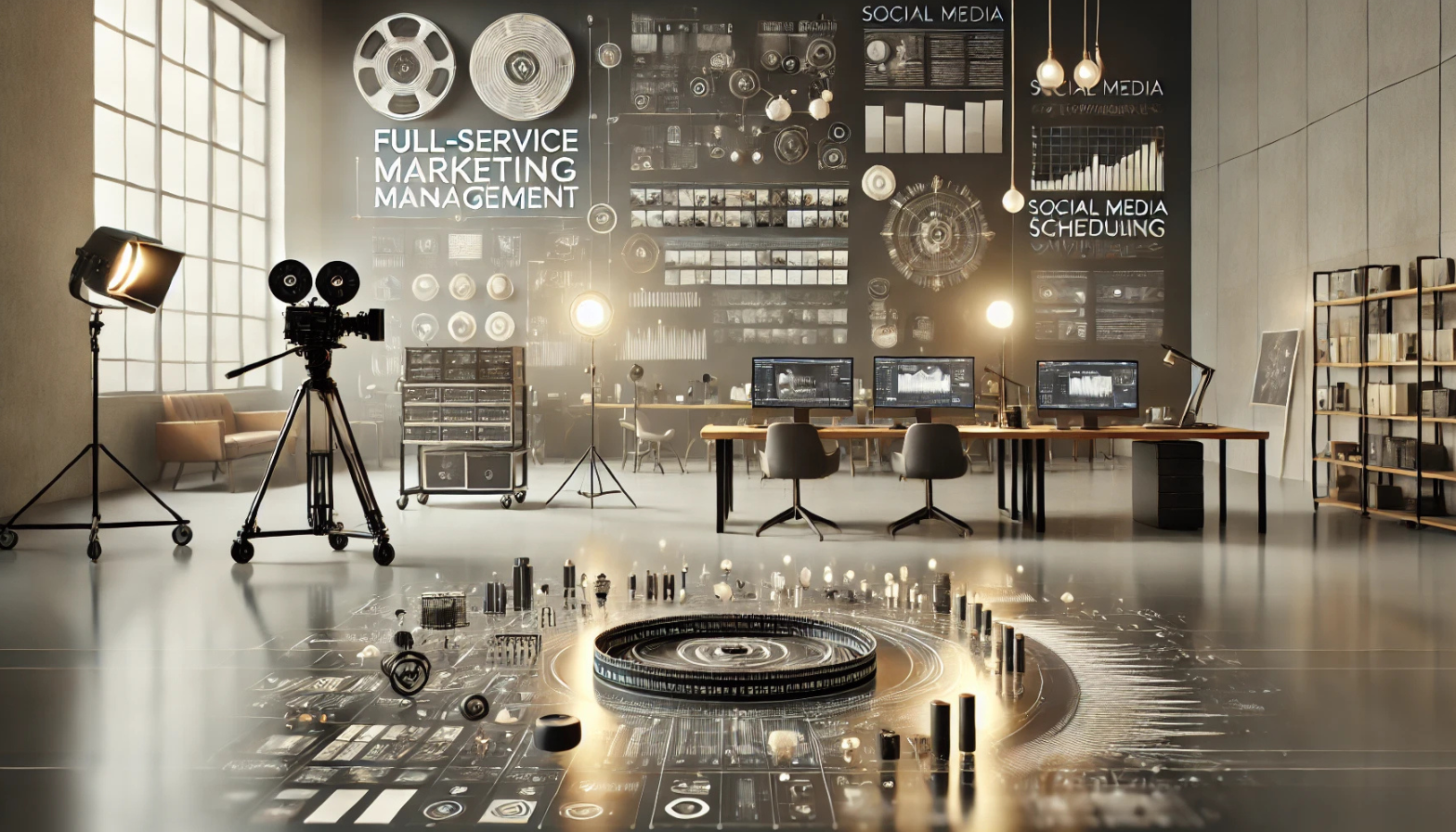 ניהול מערך השיווקי של העסק עבורך.